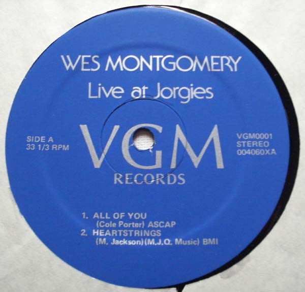 Live At Jorgies