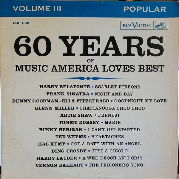 60 Years Of Music America Loves Best -- Popular -- Volume III