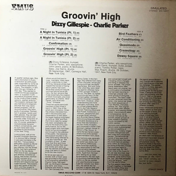 Groovin' High