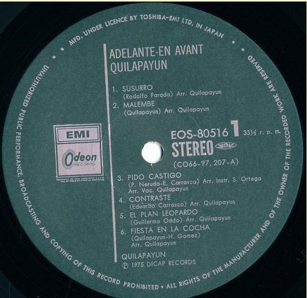 En Avant! Adelante!