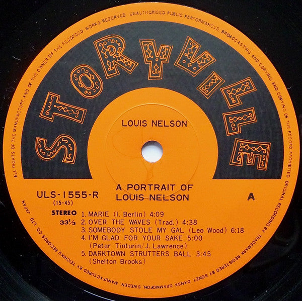 A Portrait Of Louis Nelson