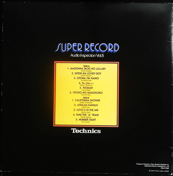 Super Record: Audio Inspection Vol.8