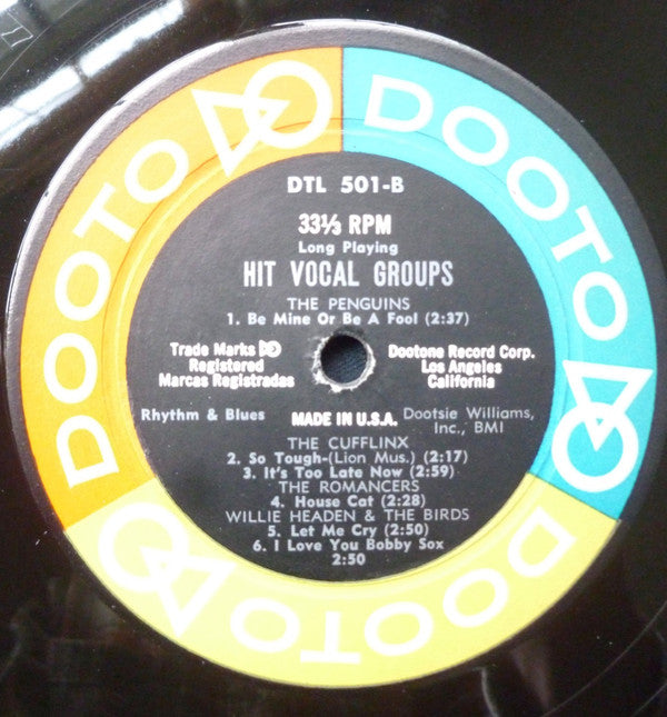 Hit Vocal Groups