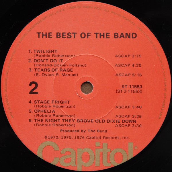 The Best Of The Band
