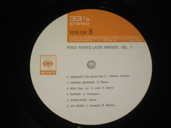 Percy Faith's Latin Fantasy Vol.2