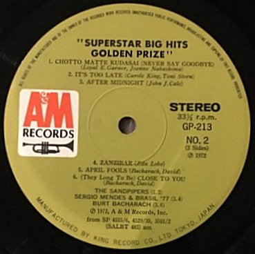 Superstar Big Hits Golden Prize