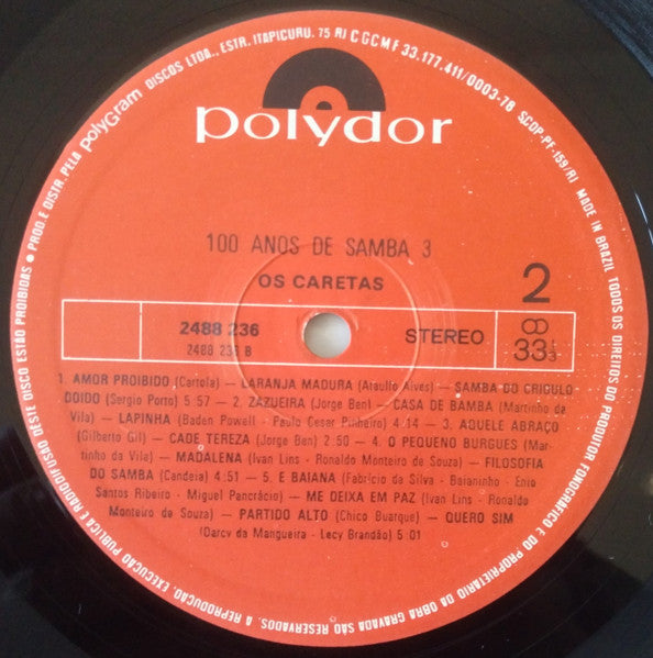 Cem Anos De Samba
