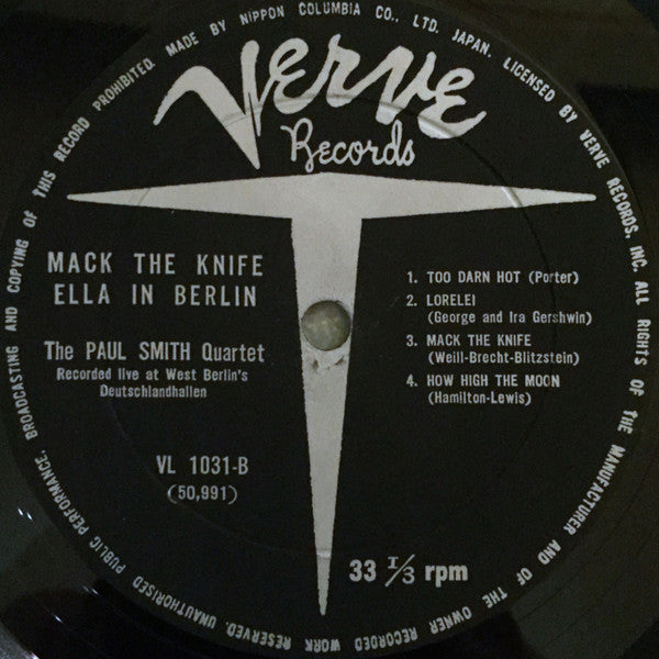 Mack The Knife - Ella In Berlin