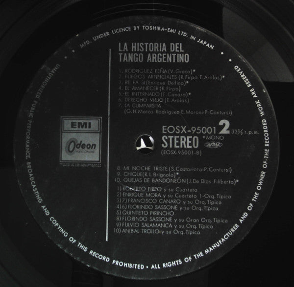 La Historia Del Tango Argentino