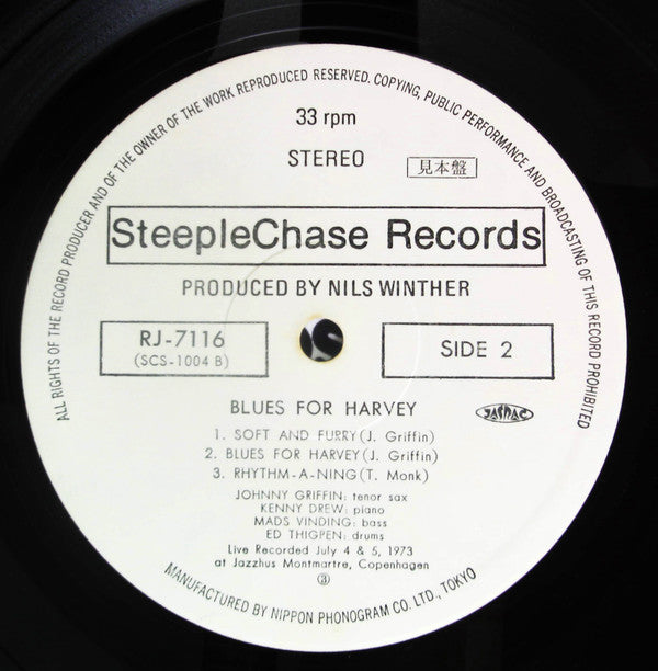 Blues For Harvey