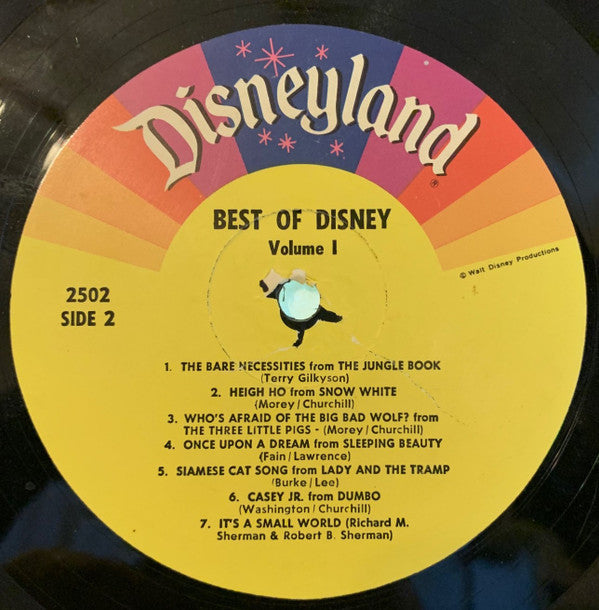 The Best Of Disney Volume One