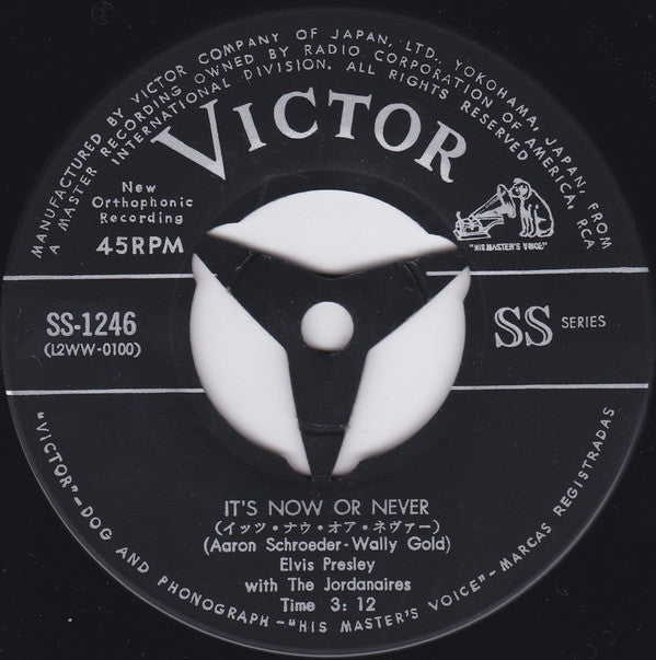 イッツ・ナウ・オア・ネヴァー(オー・ソレ・ミオ) = It's Now Or Never