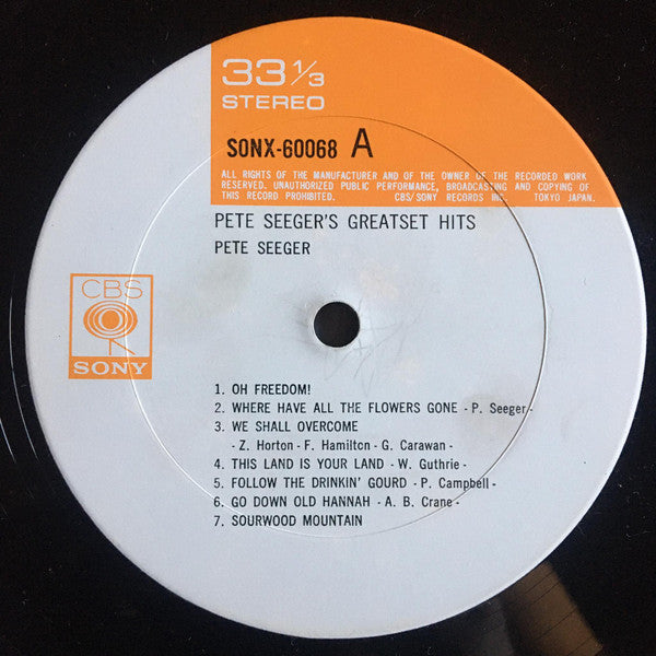 Pete Seeger's Greatest Hits