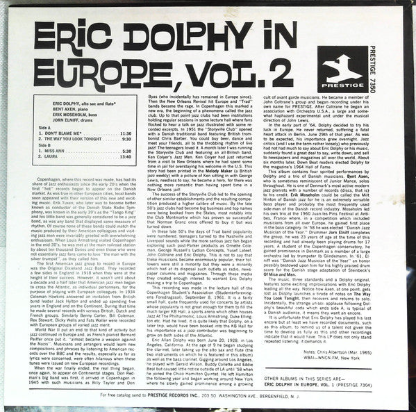 In Europe, Vol. 2