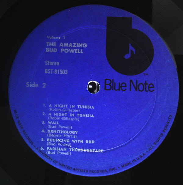 The Amazing Bud Powell, Volume 1