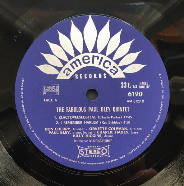 The Fabulous Paul Bley Quintet