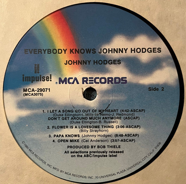 Everybody Knows Johnny Hodges