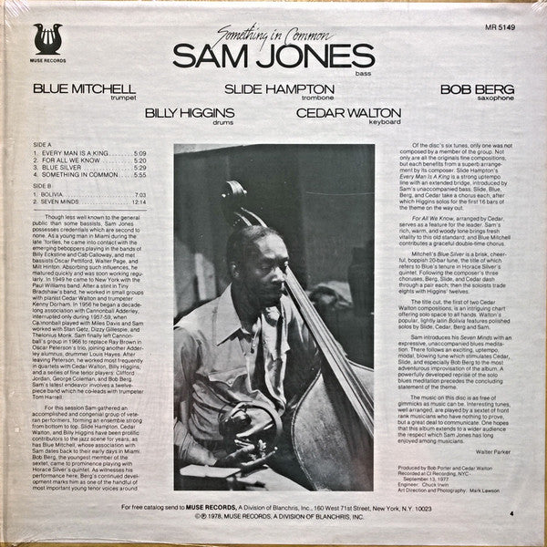 Release: Something In Common-Vinyl-US-1978-MR 5149-3383736
