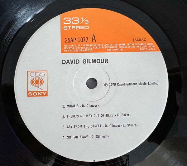 David Gilmour