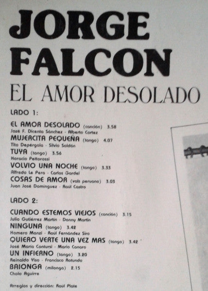 El Amor Desolado