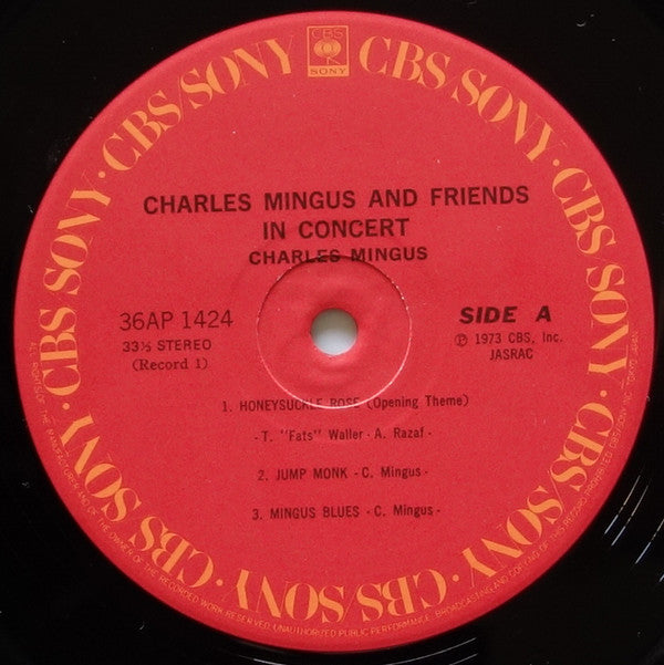 Charles Mingus And Friends In Concert