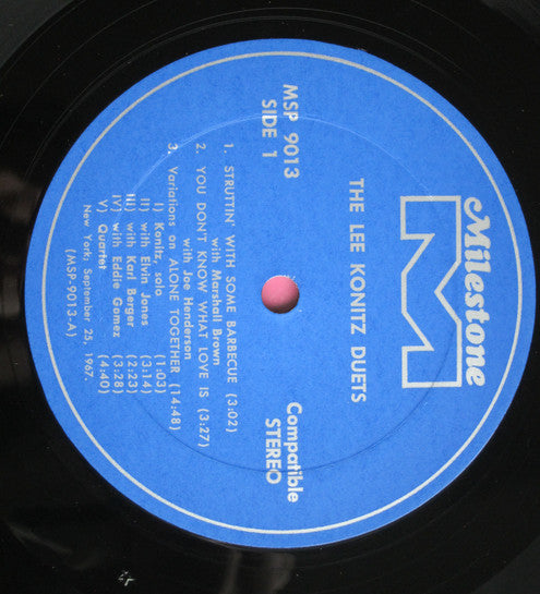 The Lee Konitz Duets