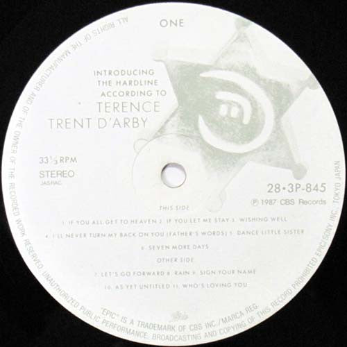 Introducing The Hardline According To Terence Trent D'Arby