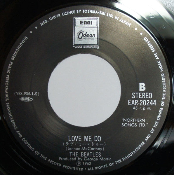 オール・マイ・ラヴィング = All My Loving / ラヴ・ミー・ドゥー = Love Me Do