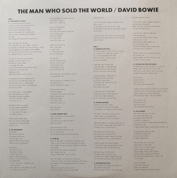 The Man Who Sold The World