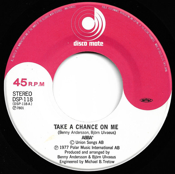 Take A Chance On Me