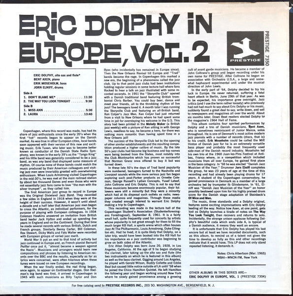 In Europe, Vol. 2
