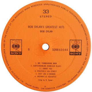 Bob Dylan's Greatest Hits