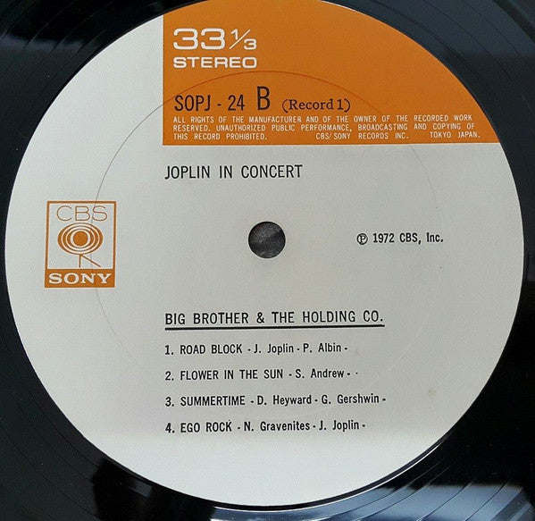 Joplin In Concert