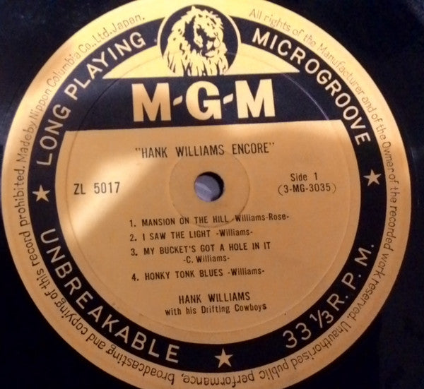 Hank Williams Encore