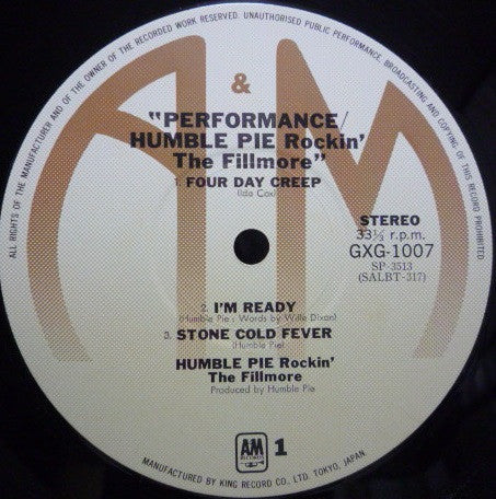 Performance: Rockin' The Fillmore