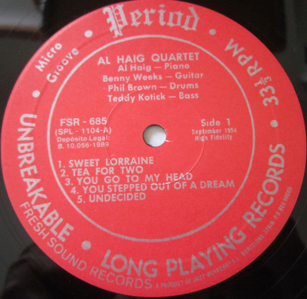 Al Haig Quartet