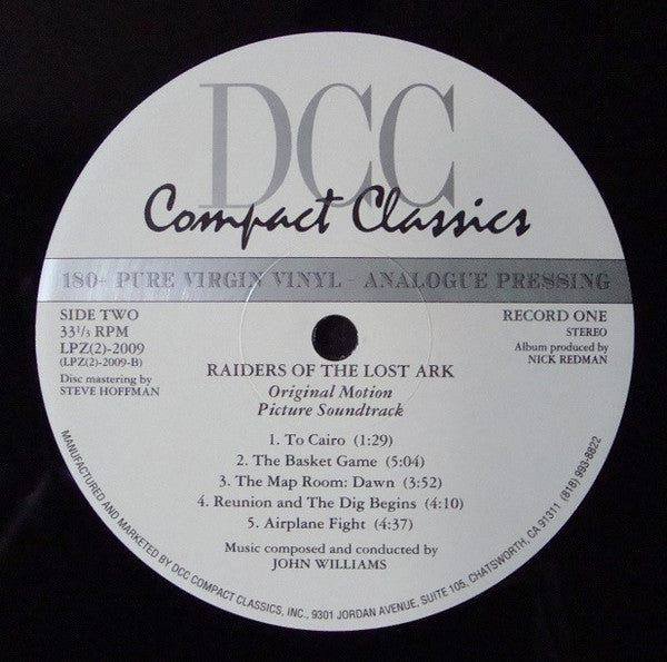 Raiders Of The Lost Ark (Original Motion Picture Soundtrack)