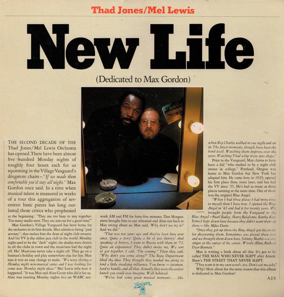 New Life (Dedicated To Max Gordon)