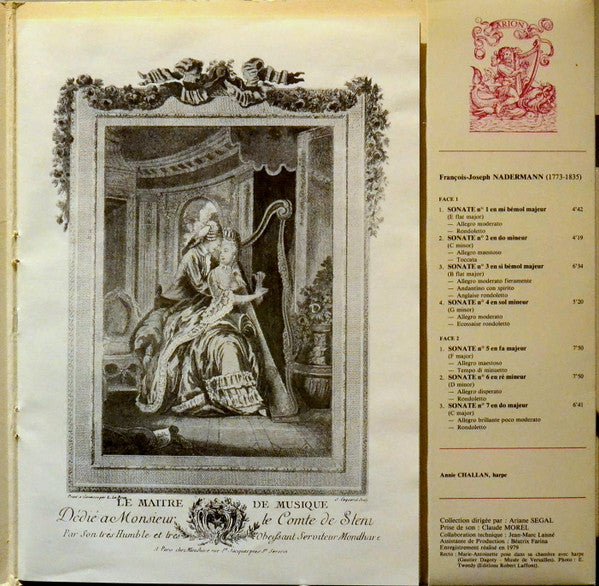Sept Sonates Pour Harpe