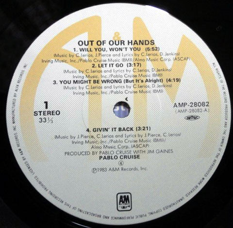 Out Of Our Hands