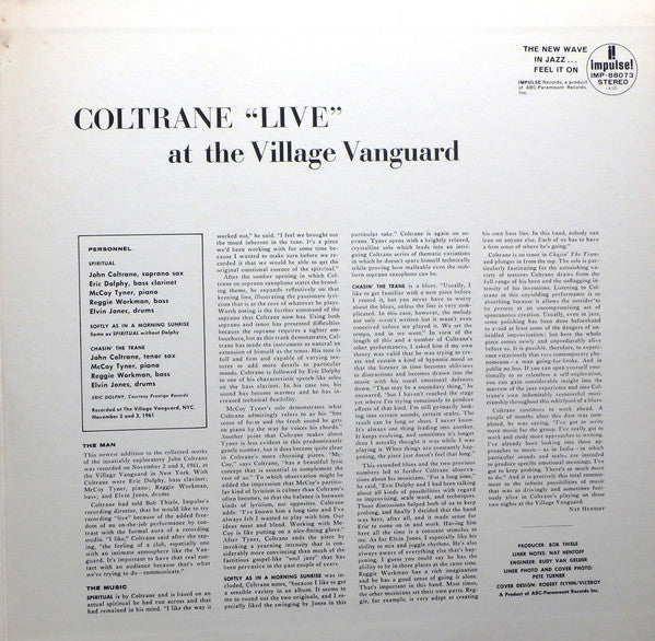 "Live" At The Village Vanguard
