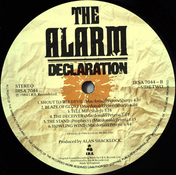 Declaration