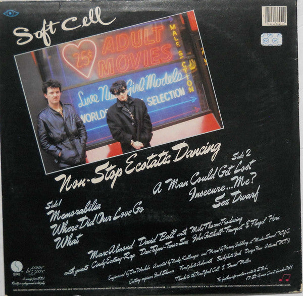 Master Release: Non Stop Ecstatic Dancing by Soft Cell