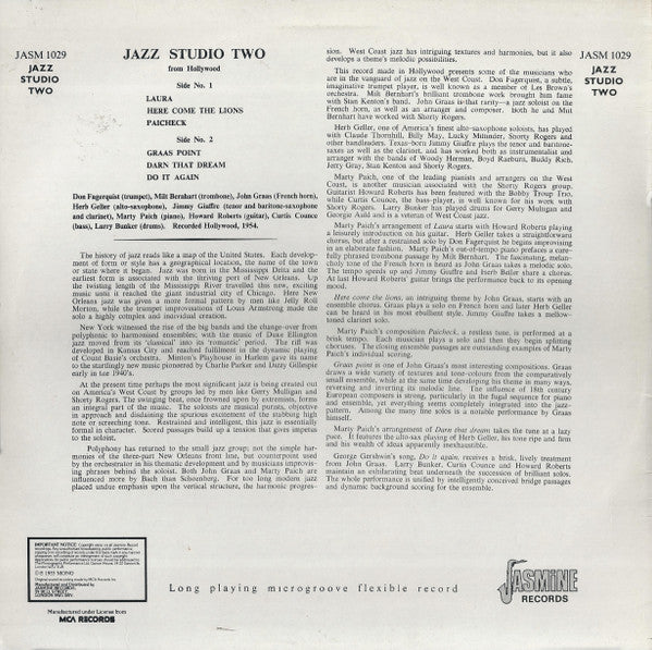 Jazz Studio Two (From Hollywood)