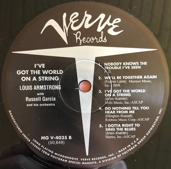 I've Got The World On A String
