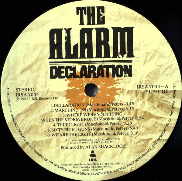 Declaration