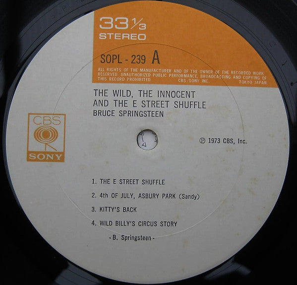 The Wild, The Innocent & The E Street Shuffle