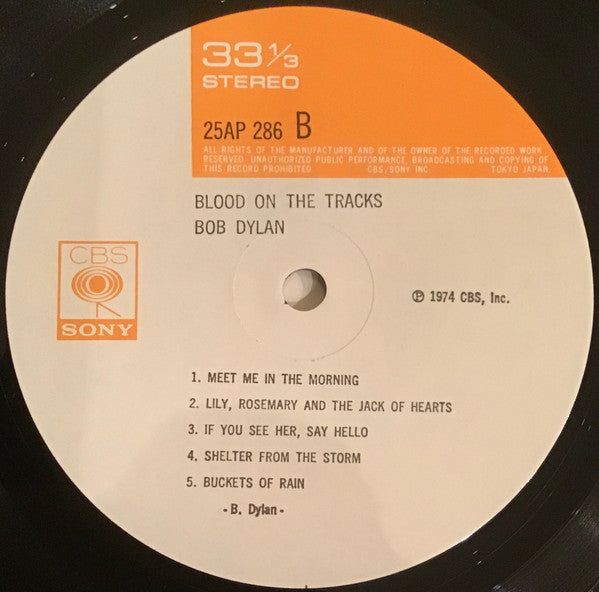 Blood On The Tracks