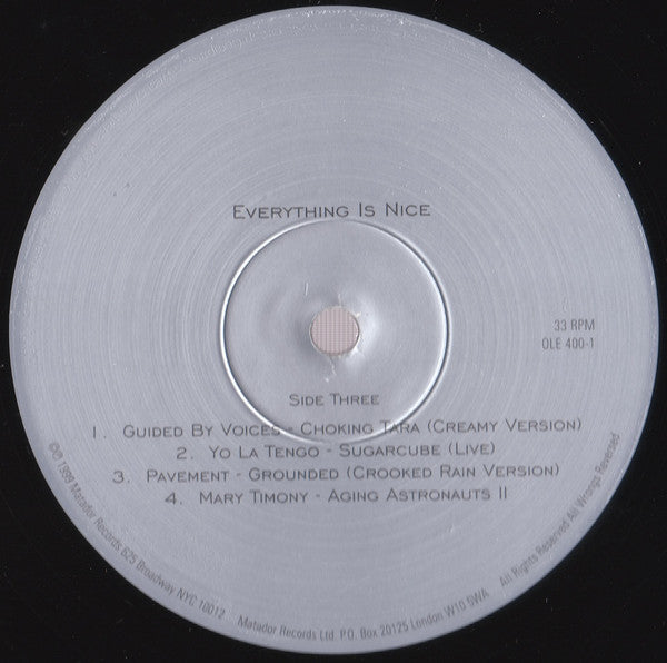 Everything Is Nice - The Matador Records 10th Anniversary Anthology