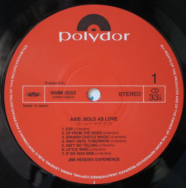 Axis: Bold As Love